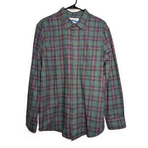 Men's Harpoon Classic Fit Flannel Blue/Red/Green Size L